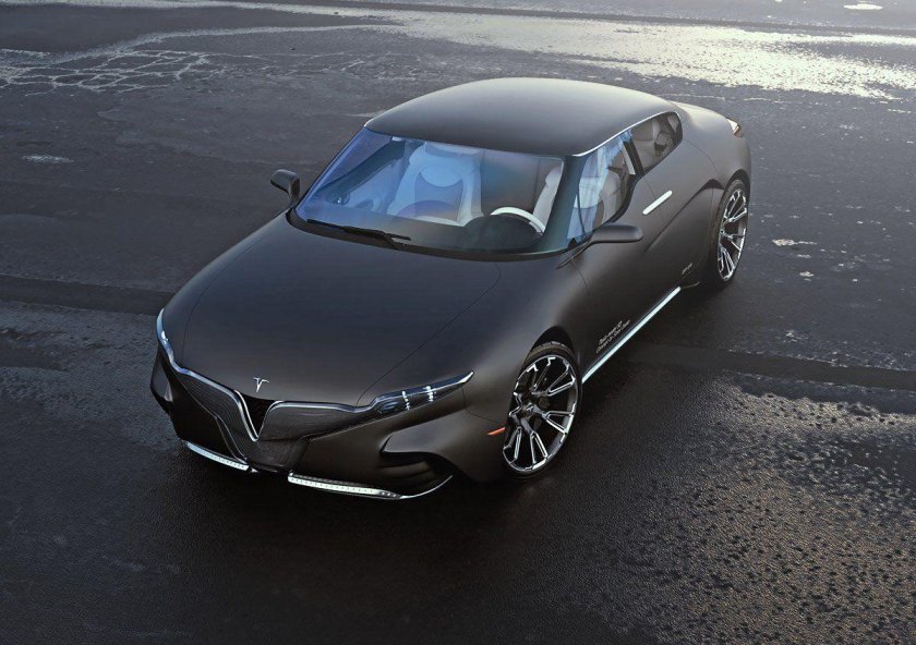Тесла модел 3 концепт