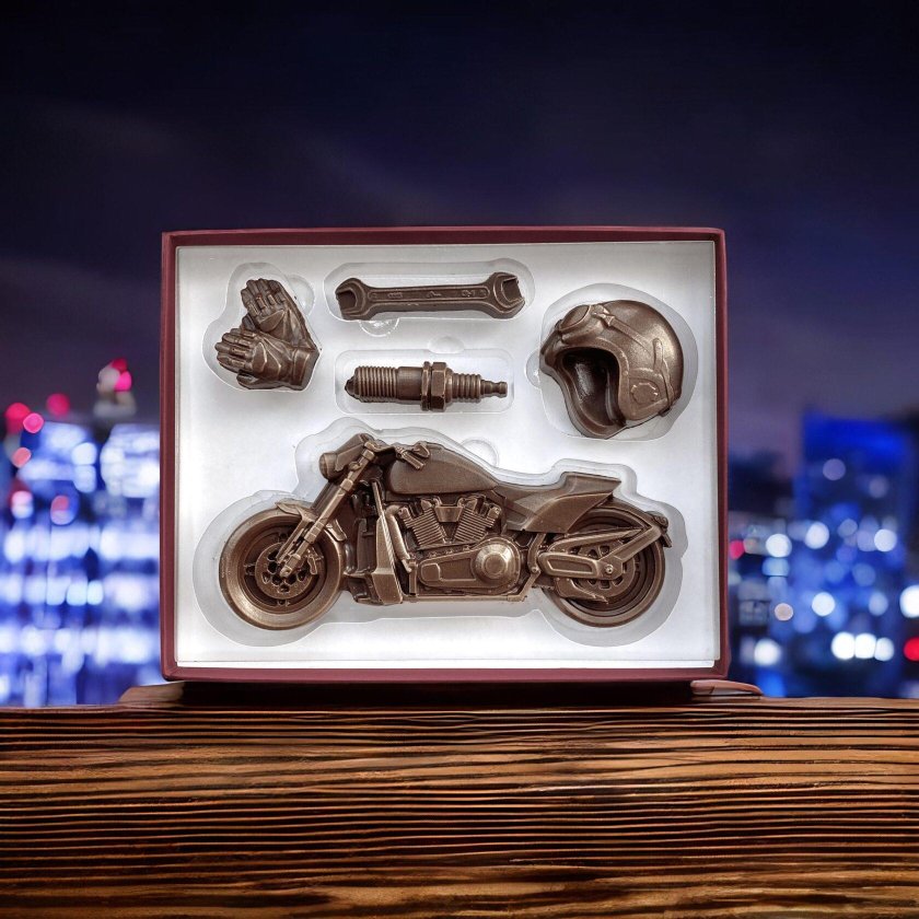 Шоколадный мотоцикл