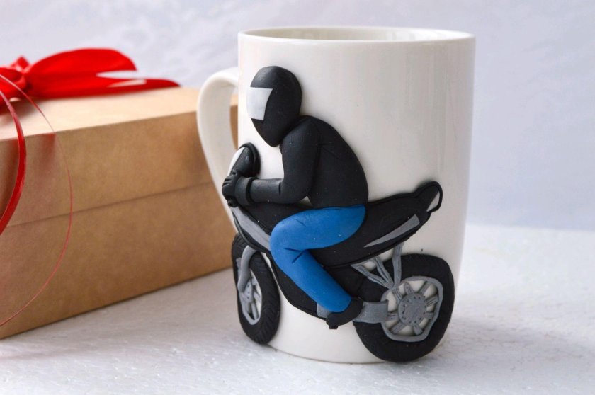 Кружка мотоцикл