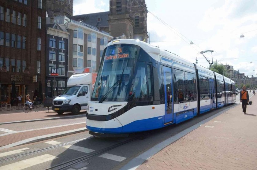 Трамвай амстердам