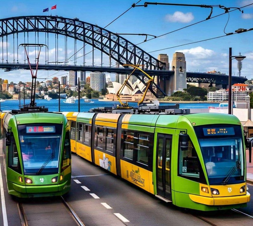 Австралия мельбурн трамвай