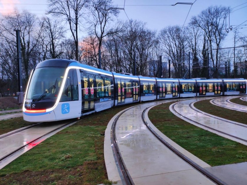 Трамвай luxembourg tram