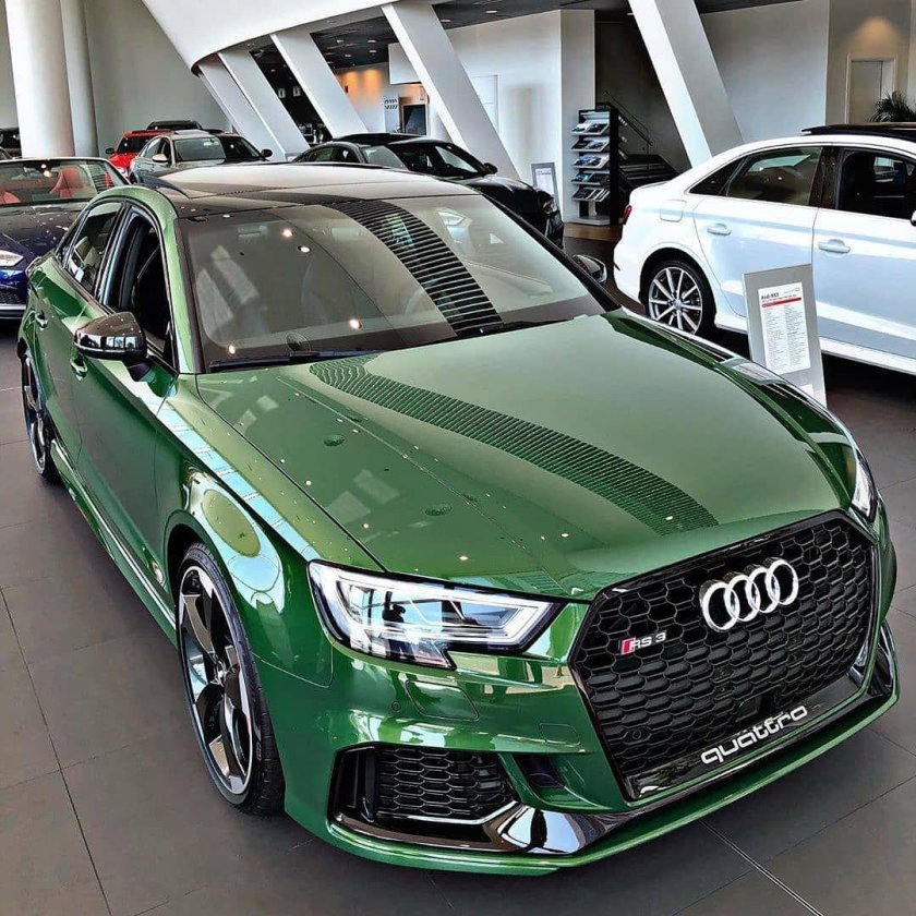 Audi rs3 Green