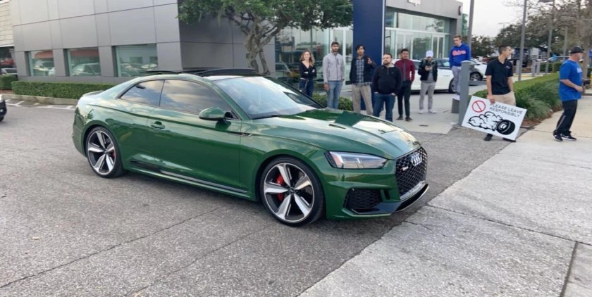 Audi rs3 Green