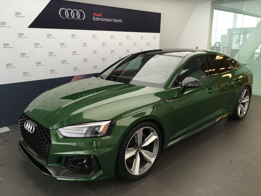 Audi rs5 Sonoma Green