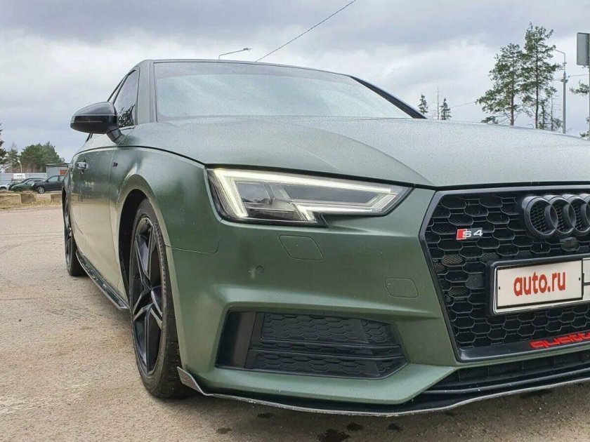Зеленый цвет ауди