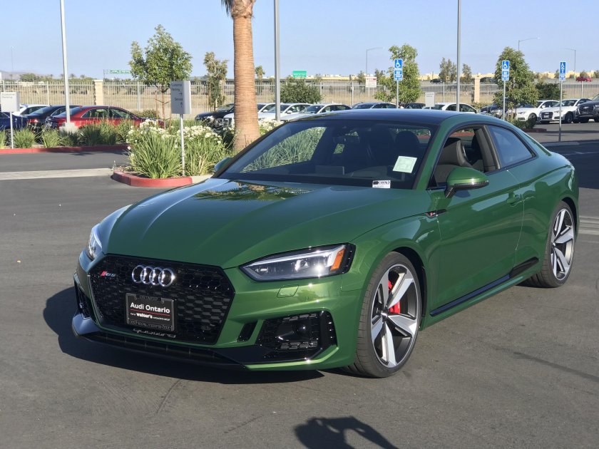 Audi rs5 Sonoma Green