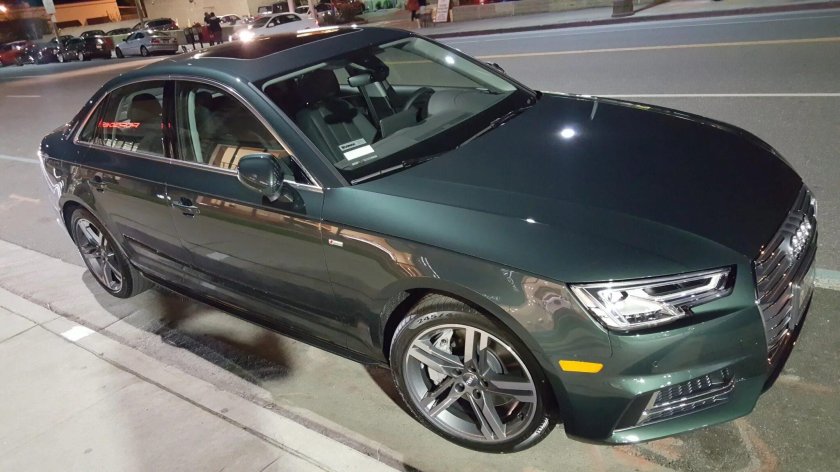 Ауди а6 темно зеленая