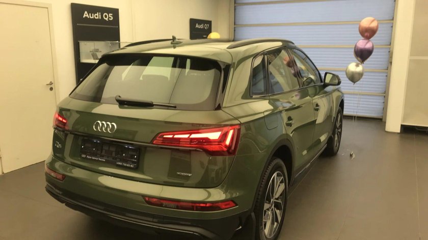 Оливковая Ауди