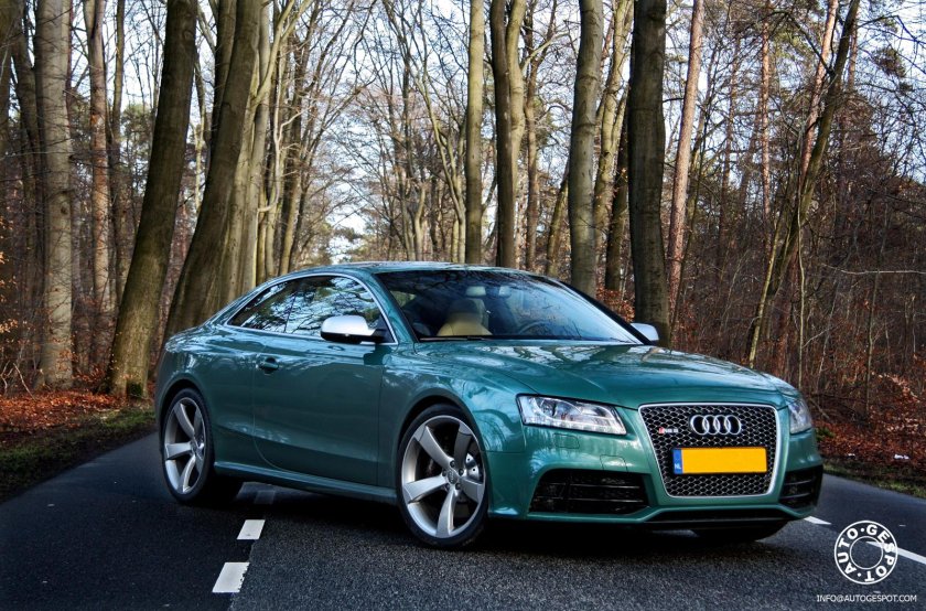 Ауди а5 зеленая