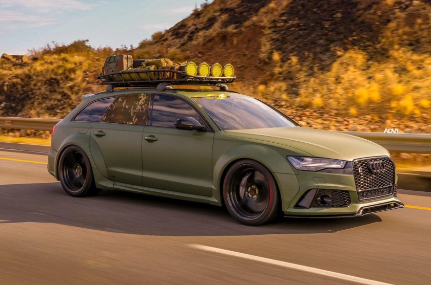 Audi rs6 Green