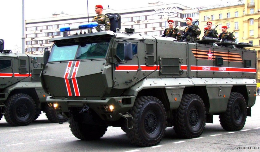 КАМАЗ броневик Тайфун