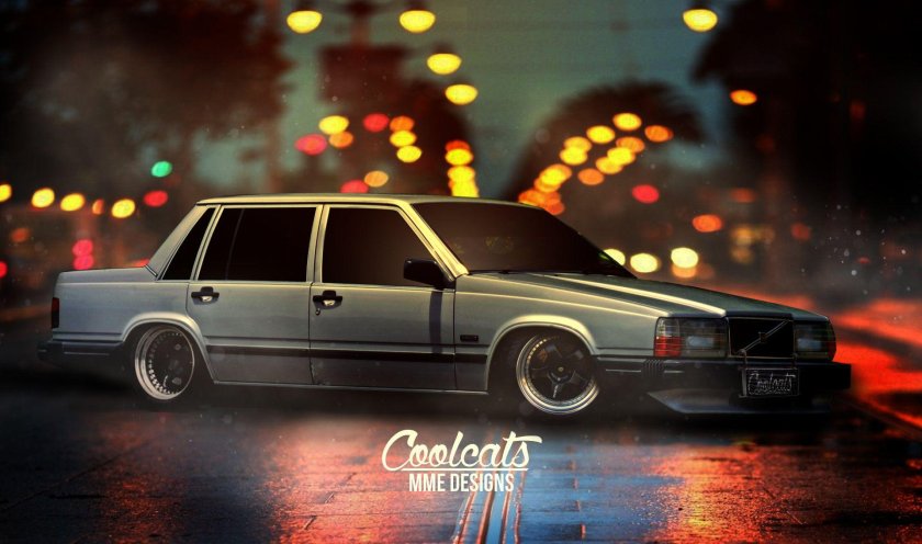 Volvo 740 stance
