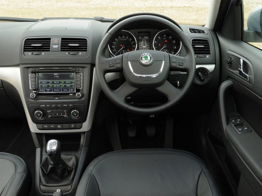 Skoda Yeti 2011 Interior