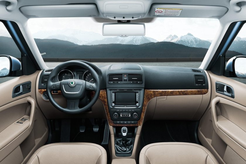 Skoda Yeti салон