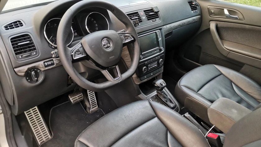 Шкода Йети 2013 салон