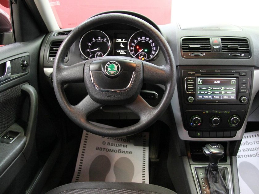 Шкода Йети 2012 салон