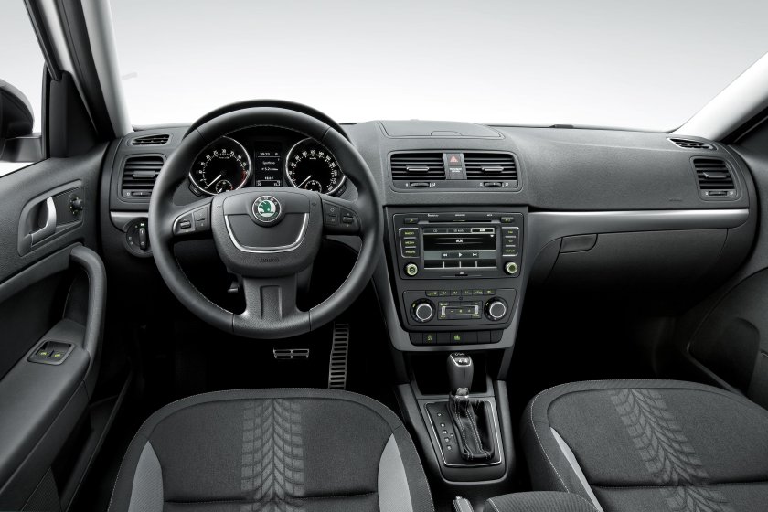 Шкода Йети 2012 салон