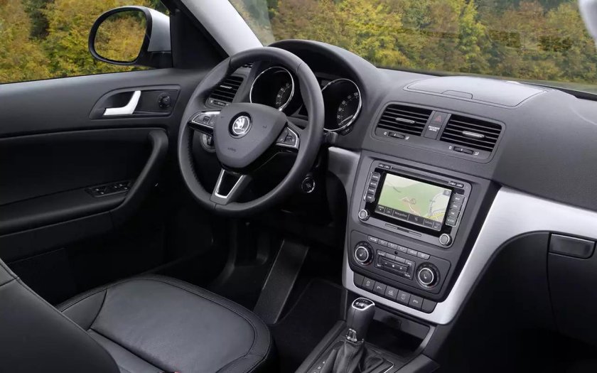 Skoda Yeti салон
