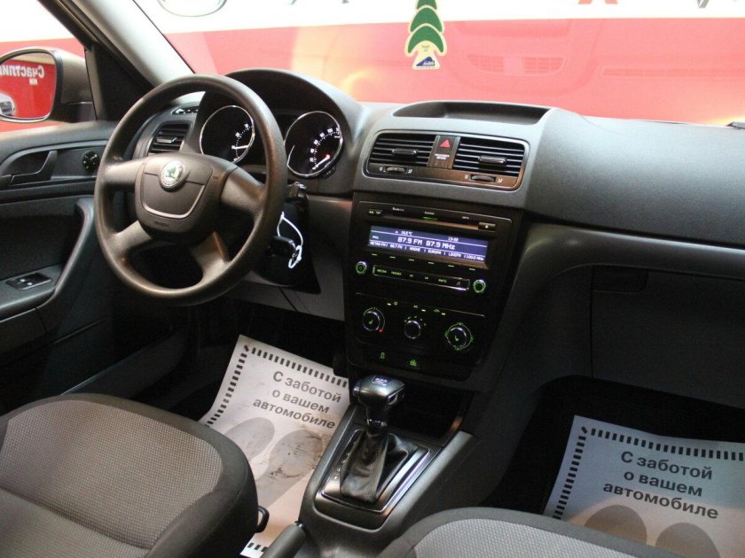 Шкода йети 2012 салон