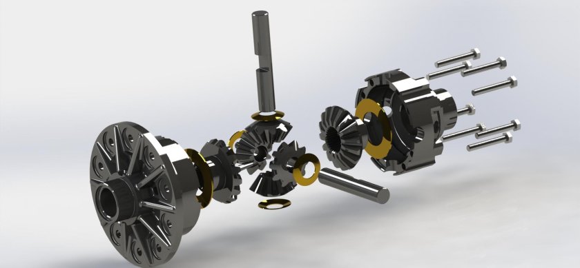 Дифференциал задний мост ГАЗ Соболь 4х4