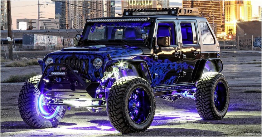 Джип Вранглер тюнинговый