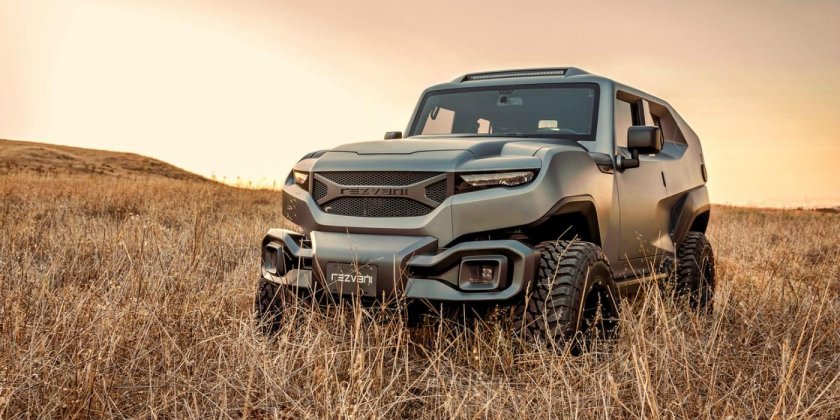 Джип Резвани танк