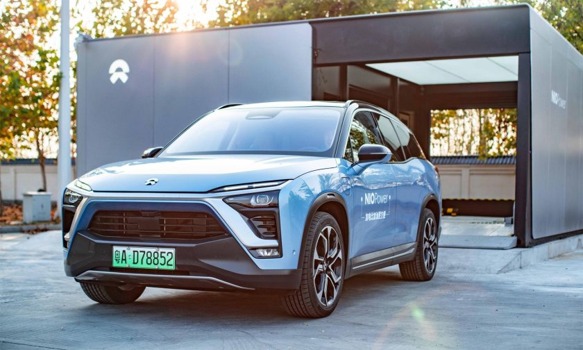 Nio es6 электромобиль
