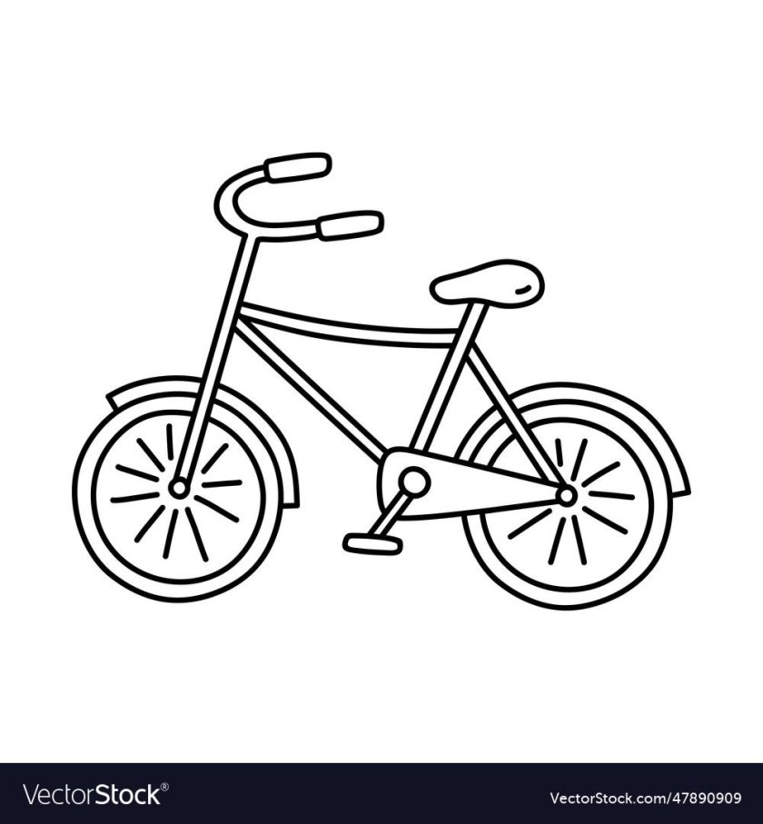 Велосипед рисунки