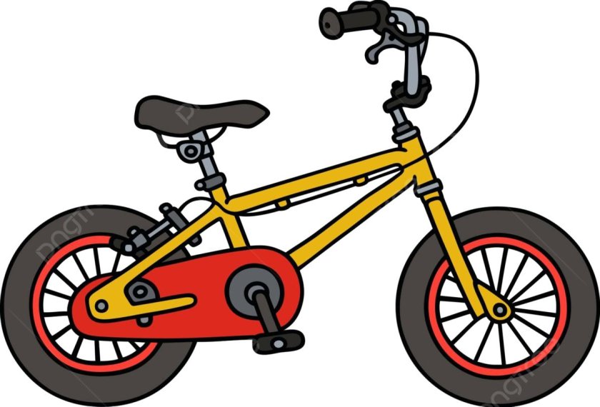 Велосипед рисунок для детей