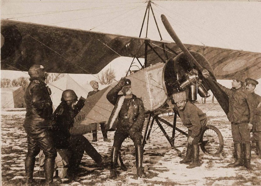 Самолет Моран Солнье первой мировой войны