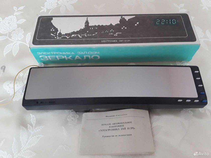 Зеркало заднего вида электроника зап 01эч