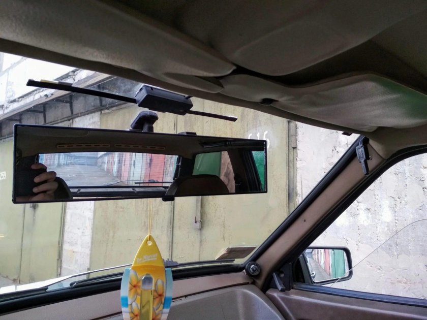 Панорамное зеркало заднего вида ВАЗ 2108