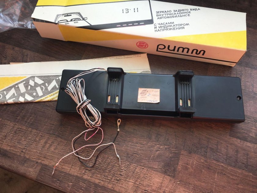 Зеркало заднего вида электроника зап 01эч
