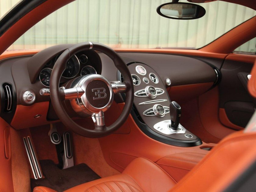 Bugatti Veyron 16.4 Supersport салон