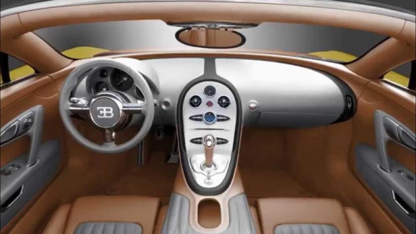 Bugatti Veyron 16.4 super Sport салон