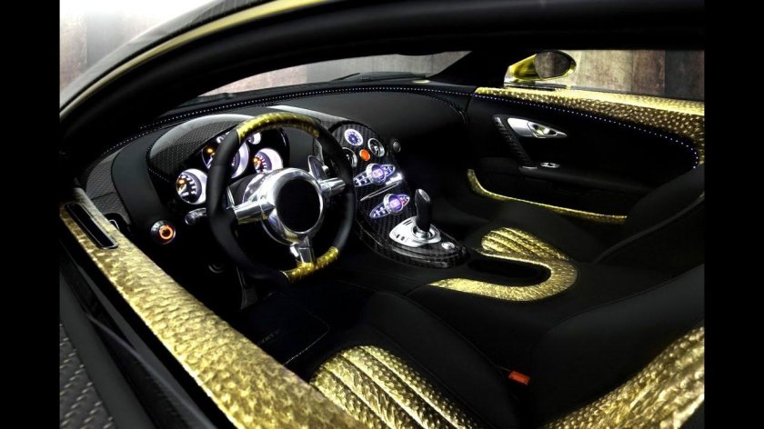 Bugatti Veyron 16.4 super Sport салон