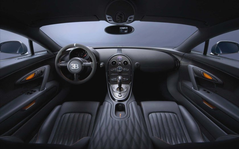 Bugatti Veyron 16.4 super Sport салон