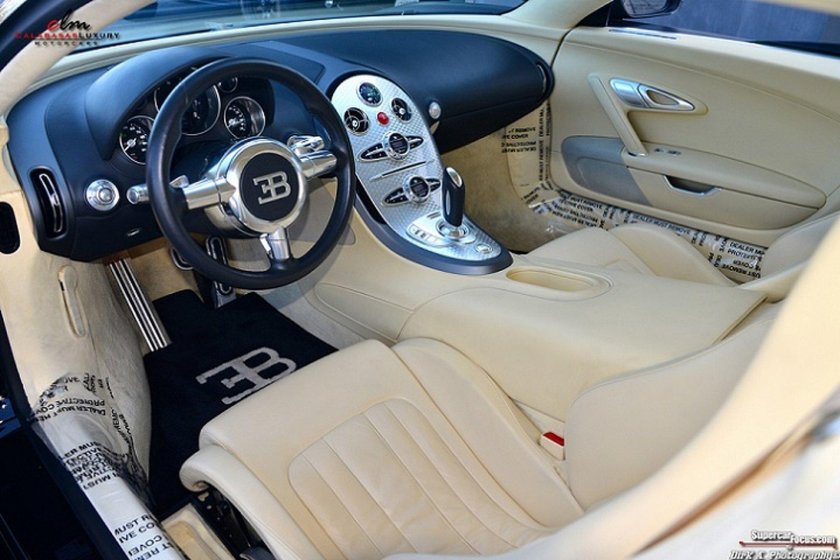 Bugatti Veyron 2005 салон