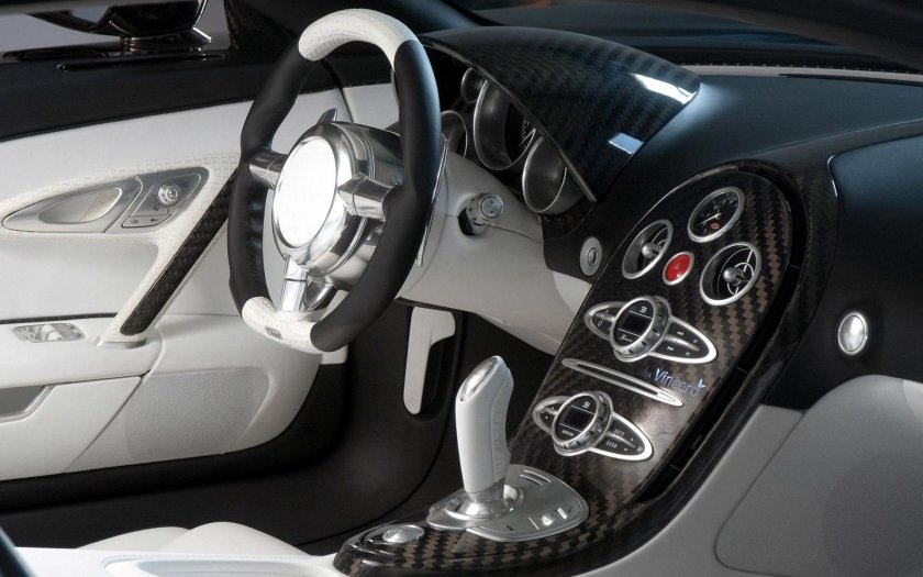 Bugatti Veyron салон