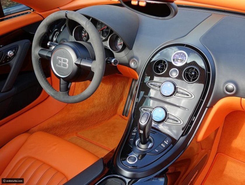 Bugatti Veyron 16.4 super Sport салон