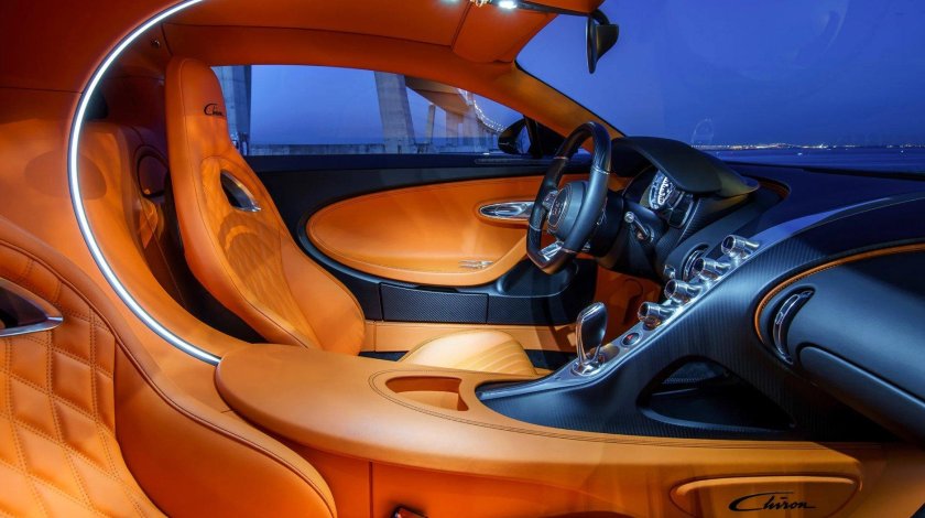 Bugatti Chiron Interior