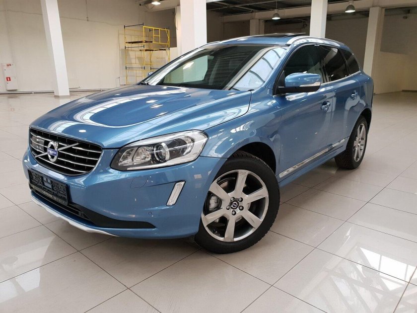 Вольво хс60 голубая