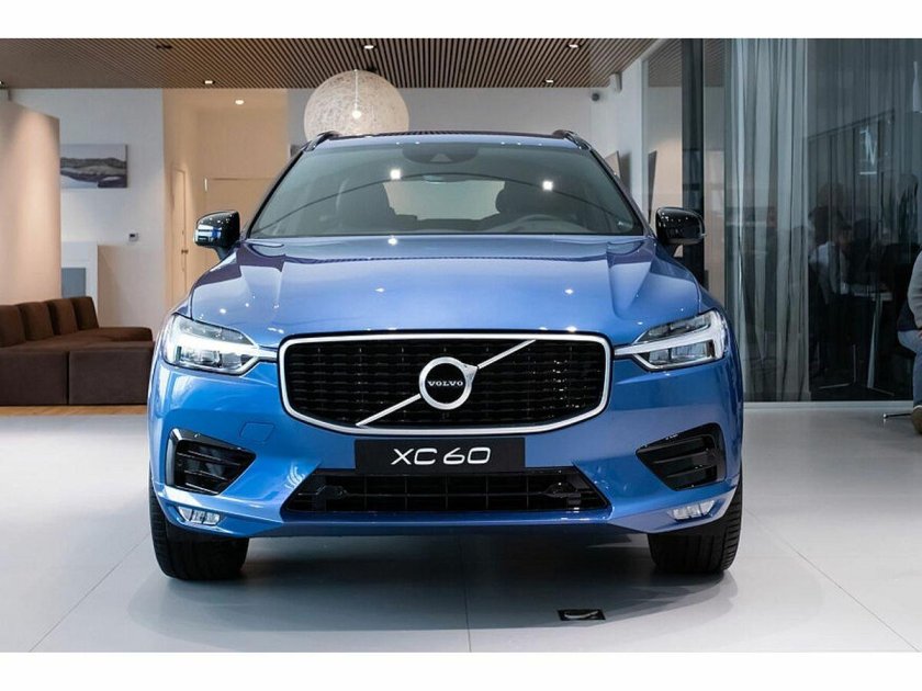 Вольво хс60 голубая