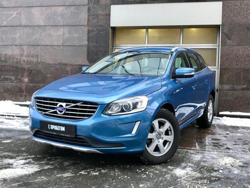 Вольво хс60 голубая