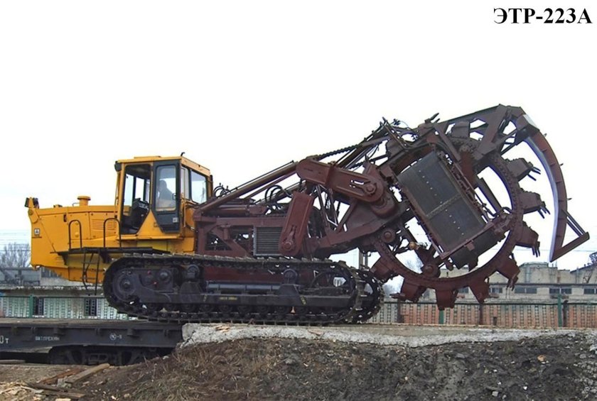 Экскаватор роторный ЭТР-224а