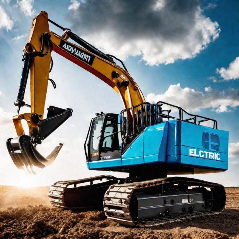 Электрический экскаватор