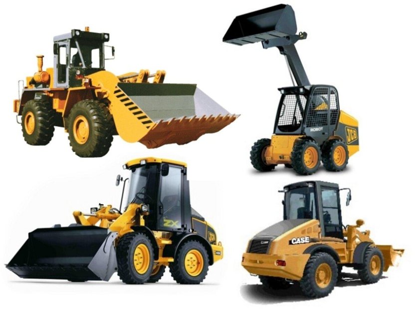 Погрузчики одноковшовые пневмоколесные фронтальные