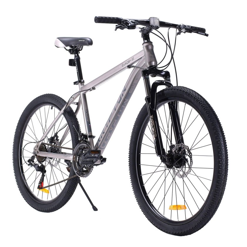 Серый велосипед