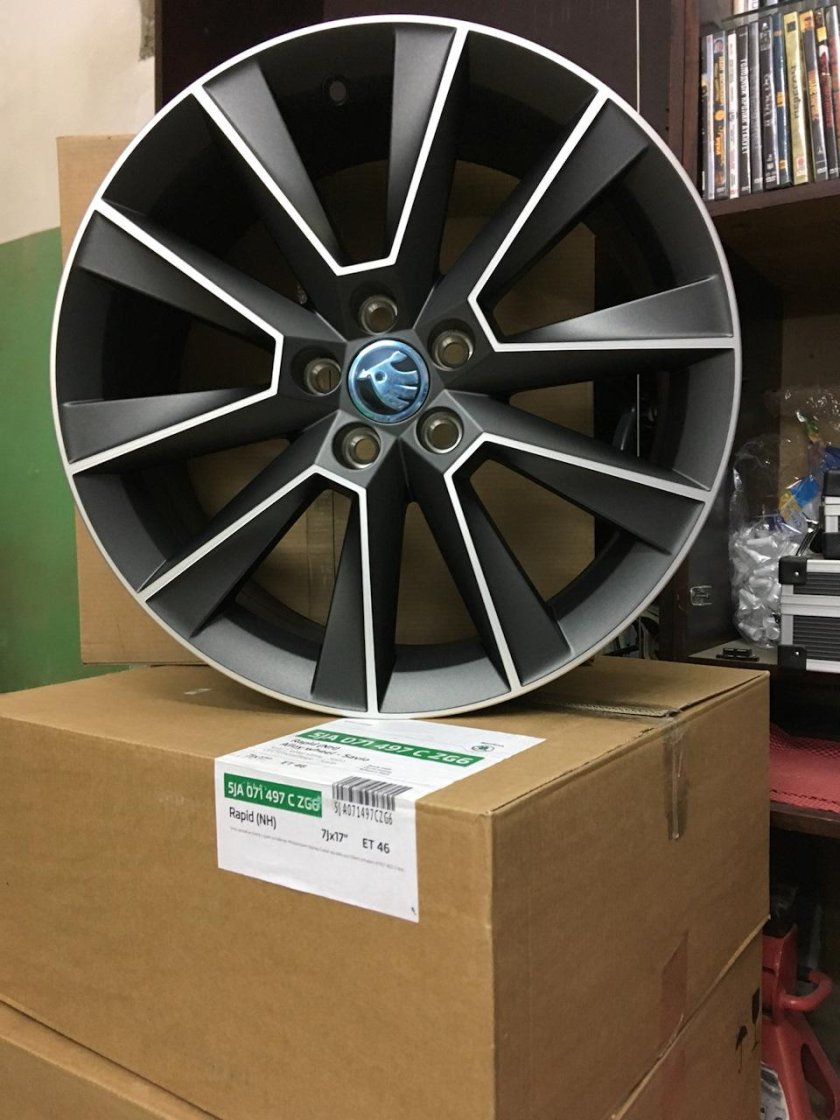 Диски Шкода Рапид 16 оригинал